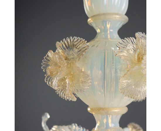 Lampadario Veneziano Murano Fine XIX Secolo