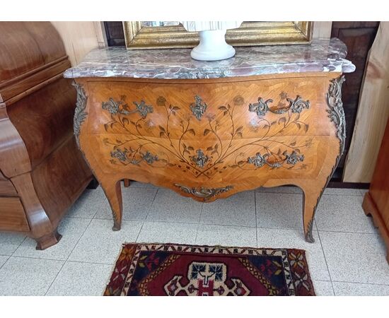 Comò stile Luigi XV H 87 125 x 55