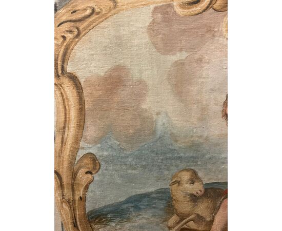 Painting depicting Saint John the Baptist as a child