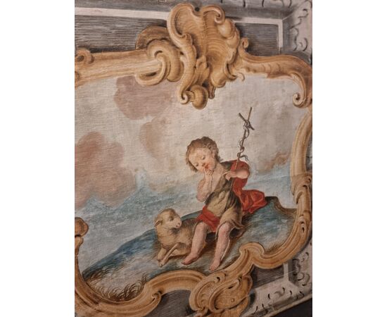 Painting depicting Saint John the Baptist as a child