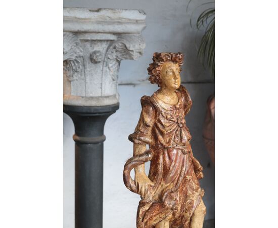 Coppia di angeli policromi, Toscana, '500