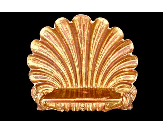 Lectern - book holder in carved wood and gold leaf.