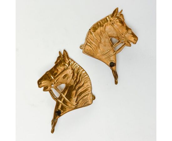 Coppia di attaccapanni in bronzo - O/6583 -