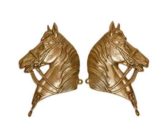 Coppia di attaccapanni in bronzo - O/6583 -