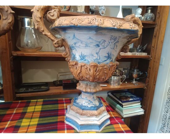 Pair of terracotta vases
