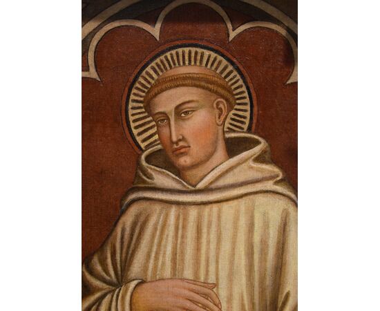 Martino di Bartolomeo di Biago (Siena 1389 - 1434), SAINT ROMUALD and SAINT ALBERT