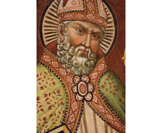 Martino di Bartolomeo di Biago (Siena 1389 - 1434), SAINT ROMUALD and SAINT ALBERT