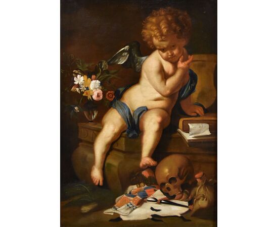 Allegoria della vanità della vita o della giovinezza, Erasmus Quellinus II (Anversa 1607-1672)