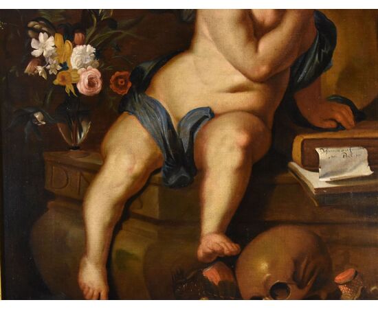 Allegoria della vanità della vita o della giovinezza, Erasmus Quellinus II (Anversa 1607-1672)