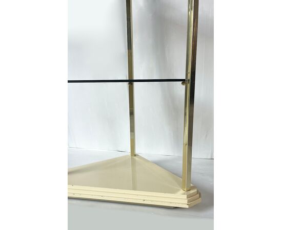 Stillglass Corner Cabinet / Bookcase - 1980