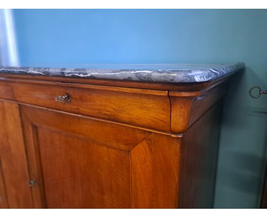 Wonderful large inlaid walnut sideboard