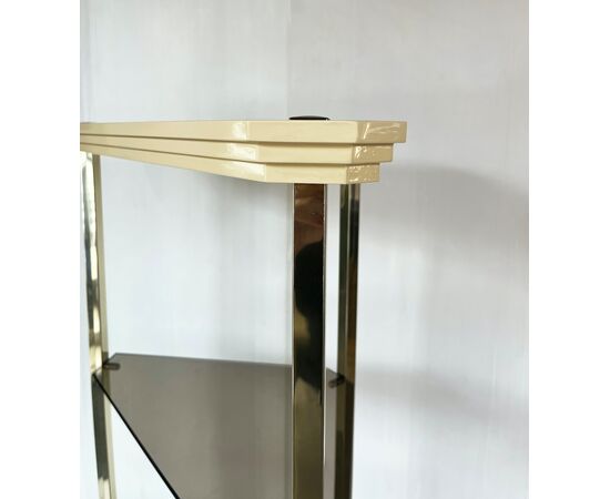 Stillglass Corner Cabinet / Bookcase - 1980