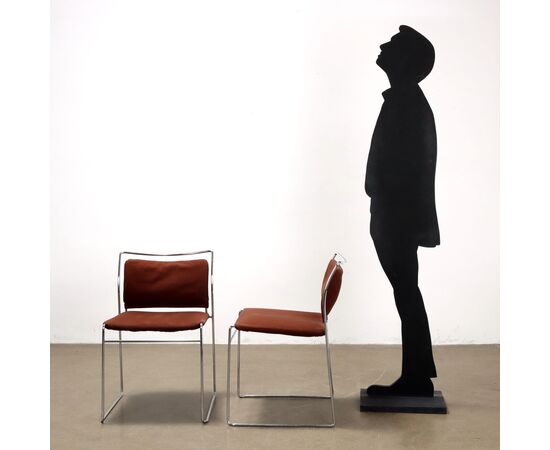 Four 'Tulu' chairs by Kazuhide Takahama, Simon Gavina production, 70s-80s