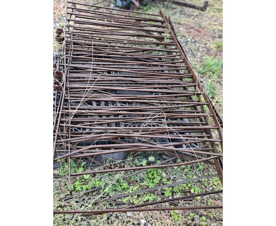 Iron railing