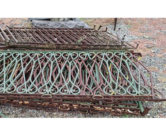 Cast iron railing