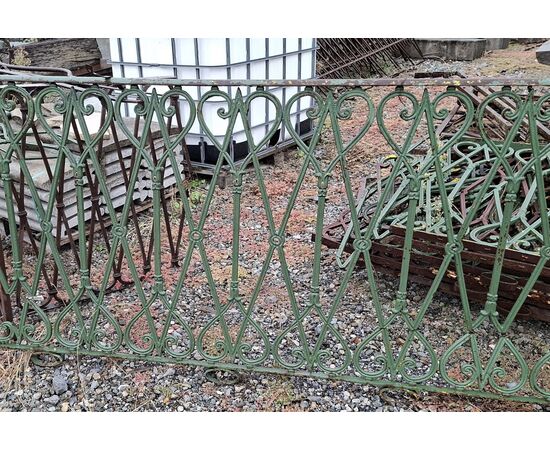Cast iron railing