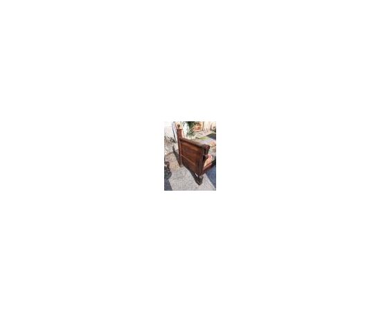Empire style walnut sofa