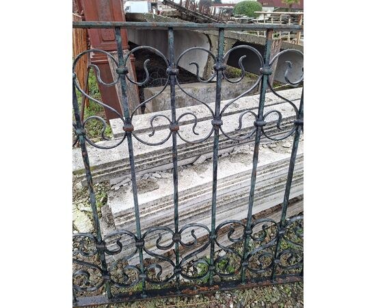 Iron railing L 5mt