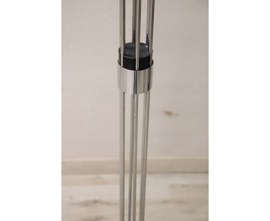 Chrome-plated metal coat rack by Isao Hosoe for Valenti Luce, 1970s. NEGOTIABLE PRICE