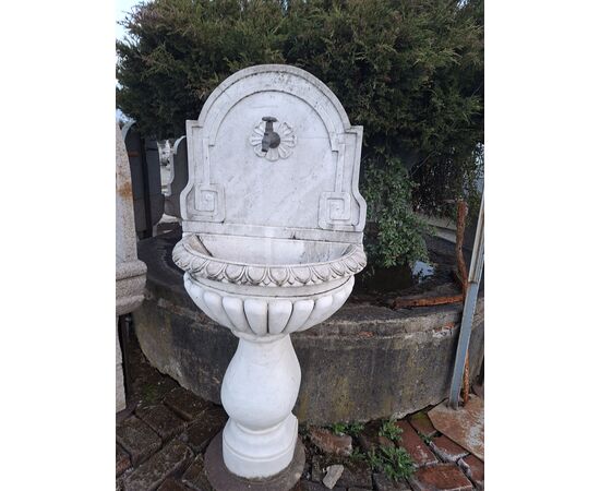 Marble fountain