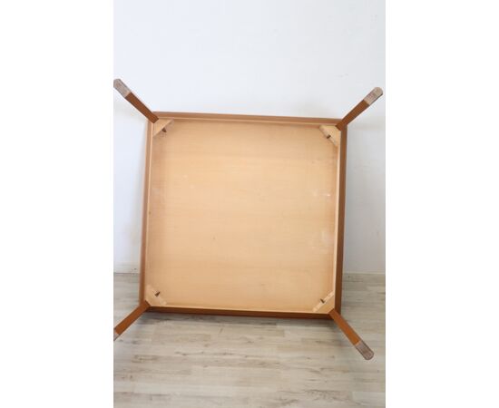 Swedish design square dining table, 1970s. NEGOTIABLE PRICE