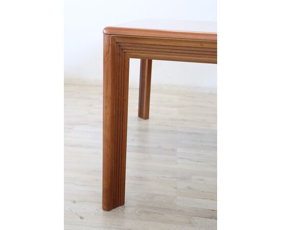 Swedish design square dining table, 1970s. NEGOTIABLE PRICE
