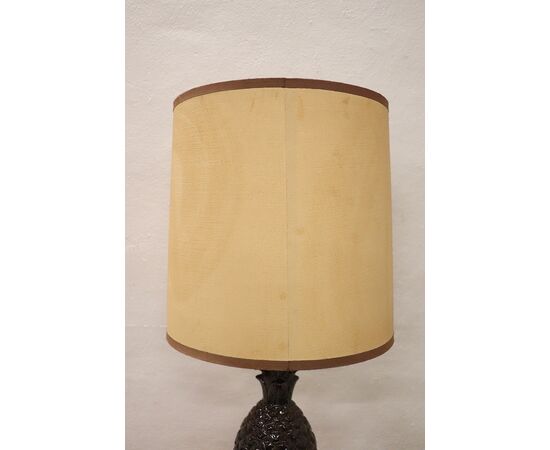 Vintage ceramic pineapple table lamp, 1970s. NEGOTIABLE PRICE