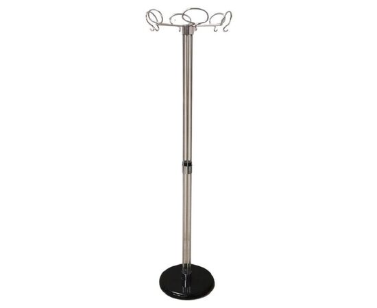 Chrome-plated metal coat rack by Isao Hosoe for Valenti Luce, 1970s. NEGOTIABLE PRICE