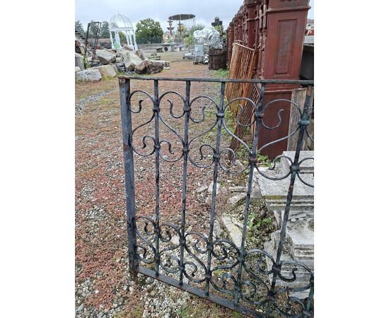 Iron railing L 5mt