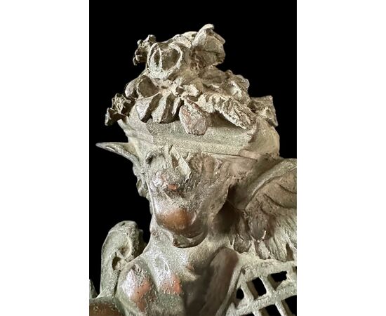 Chiseled Bronze Baroque Frame – 19th Century