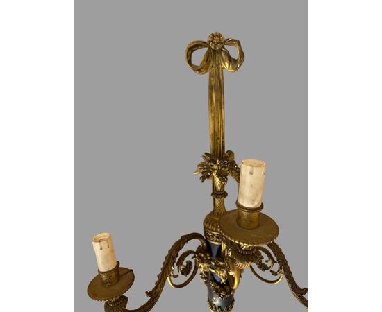Coppia di appliques in bronzo