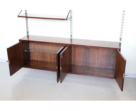 1960s wall bookcase