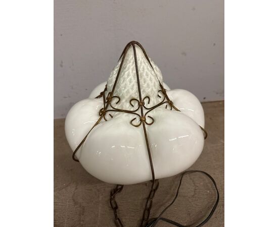 Antique Murano glass chandelier from the early 20th century, 35x30cm