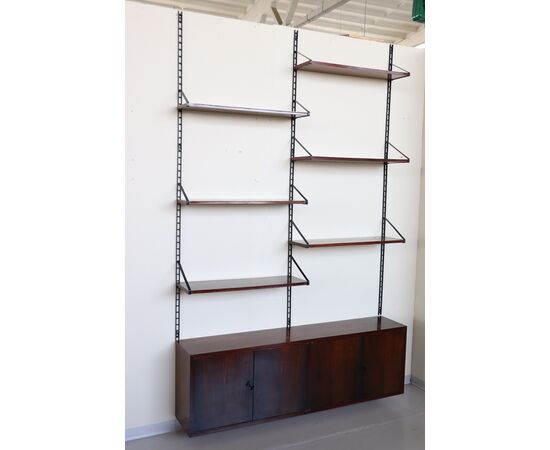 1960s wall bookcase