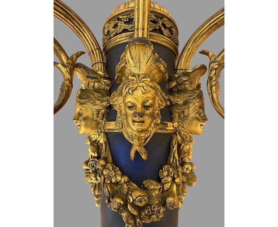 Coppia di appliques in bronzo