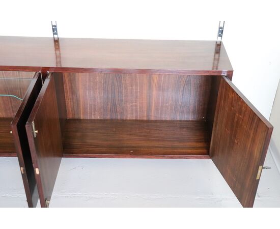 1960s wall bookcase