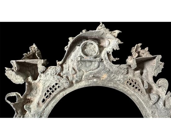 Chiseled Bronze Baroque Frame – 19th Century