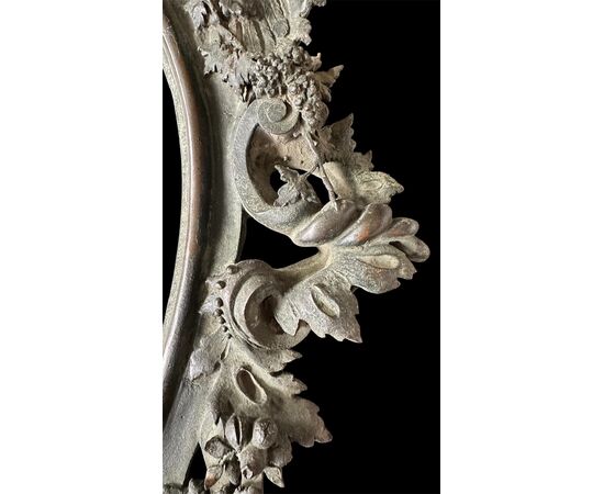 Chiseled Bronze Baroque Frame – 19th Century