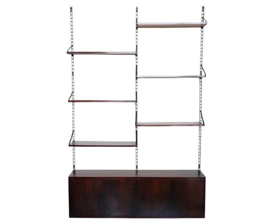 1960s wall bookcase