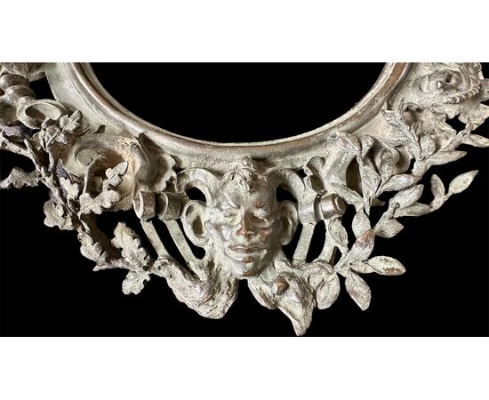 Chiseled Bronze Baroque Frame – 19th Century