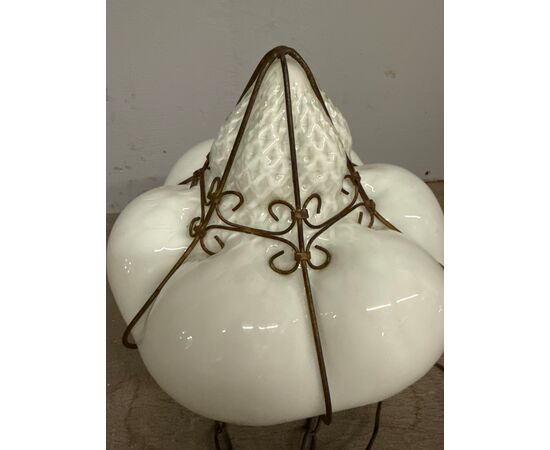 Antique Murano glass chandelier from the early 20th century, 35x30cm