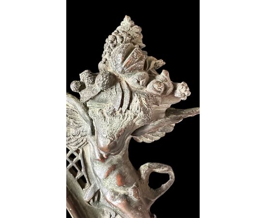 Chiseled Bronze Baroque Frame – 19th Century