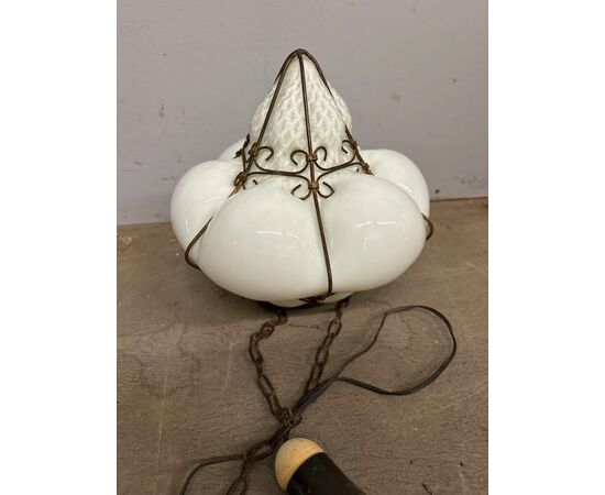 Antique Murano glass chandelier from the early 20th century, 35x30cm