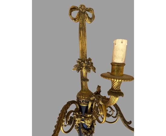 Coppia di appliques in bronzo