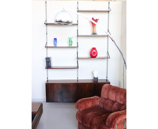 1960s wall bookcase