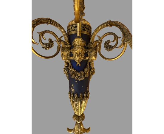Coppia di appliques in bronzo