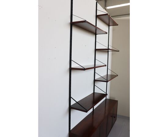 1960s wall bookcase