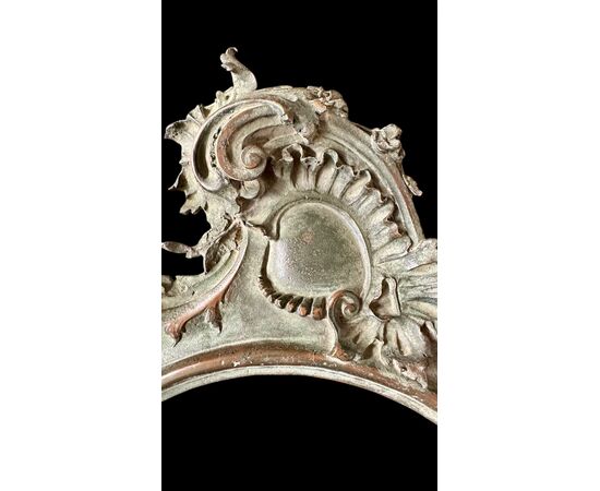 Chiseled Bronze Baroque Frame – 19th Century