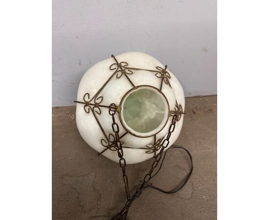 Antique Murano glass chandelier from the early 20th century, 35x30cm