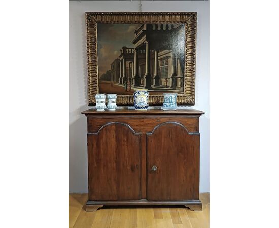 LOUIS XIV WALNUT CREDENZA, LATE 17TH CENTURY